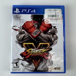 Street Fighter V Arcade Edition PlayStation 4 PS4 Video Game Capcom Blu-ray